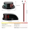RVZONE Boat Navigation Lights, Navigation Lights for Boats Led IP67