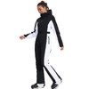 YEEFINE Women's Ski Suit One Piece Jumpsuits Snowsuits Waterproof Snowboard