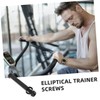 Generic 2pcs Elliptical Trainer Screws Replacement for Fitness Equipment Durable