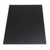 Generic 3K Carbon Fiber Sheet 200mm x 300mm Black 5mm