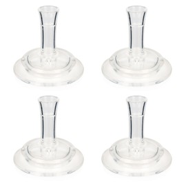 Sippy Straw Nipple for Dr. Brown's Narrow Baby Bottle & Glass Bottles and Narrow Sippy Spout Bottles,Soft Silicone Transitional Nipple, No-Spill Straw Nipple,6m+,4-Count