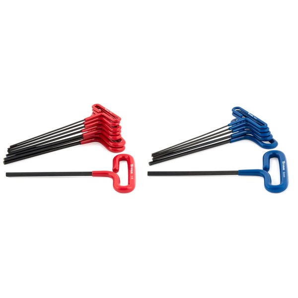 Titan 12765 14pc SAE/Metric T-Handle Hex Key Set