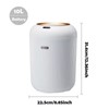 10L Automatic Motion Sensor Trash Can with Lid and Pressure