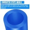 ERGAOBOY Blue 10M Polyurethane PU Air Hose Pipe Tube Kit,10mm