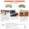Hagihara Grass Table Mat, Round, Green, Set of 4, Diameter