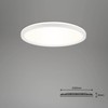 BRILONER - LED Ceiling Light Flat Smart Home, Works with