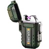 Waterproof Lighter Outdoor Windproof Lighter Dual Arc Lighter Electric Lighters