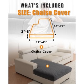 Couch Cover Soothing Home Sofa Covers Couch Protector for Dogs Pet Friendly, Striped Sectional Sofa Slipcovers L Shaped Couch Cover - Easy Installation, Stain Resistant, Machine Washable