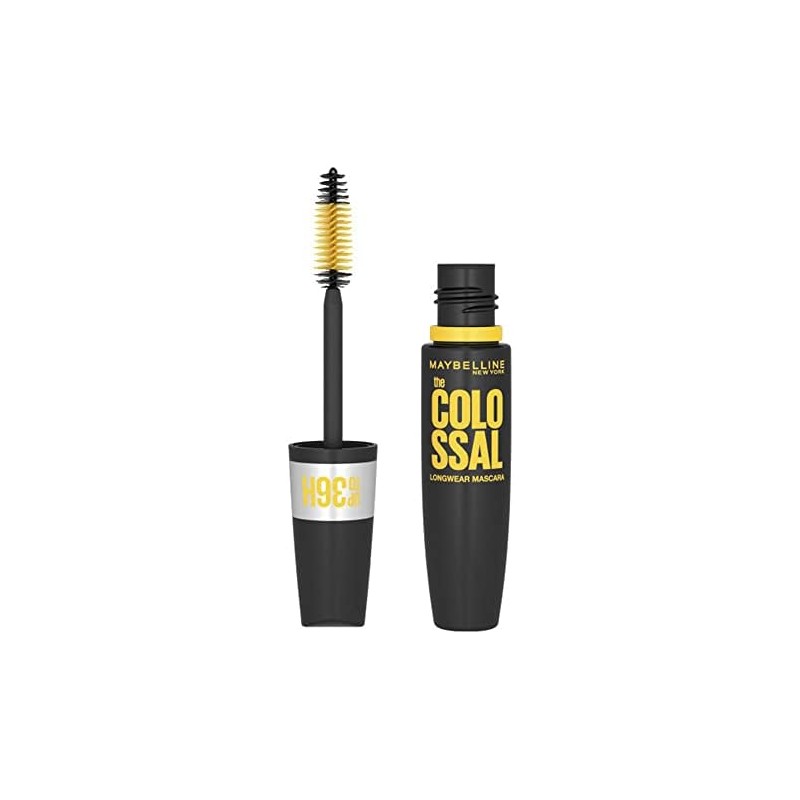 Maybelline New York Colossal Longwear Waterproof Mascara, Very Blac