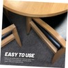 TEHAUX 12Pcs Square Chair Leg Floor Protectors Thick Non-Slip Furniture