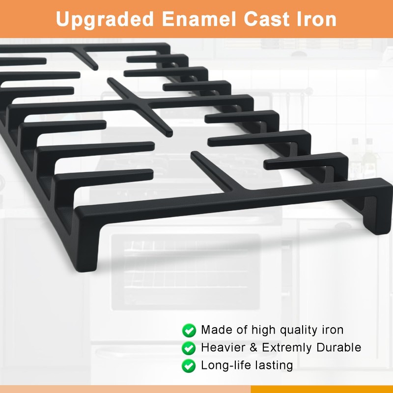 WB31X27150 Center Grate Replacement for GE Stove JXGRATE1 WB31X24737 General