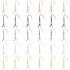 SUPERFINDINGS 30Pcs 5 Colors Earring Hooks Steel Pinch Bail Earring
