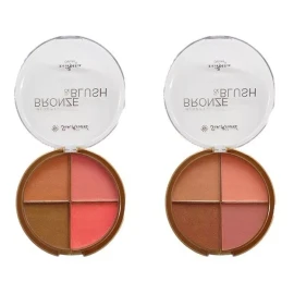 Italia Deluxe Paleta De Rubor Y Bronceador Sunkissed Italia Deluxe