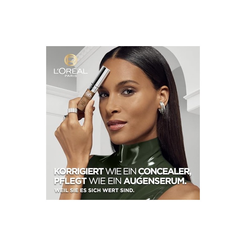 L'Oréal Paris Concealer for a Natural Radiant, Moisturising and Plumping,