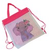 Backpack Bag WearResistant Large Capacity Rhinestones Painting with Drawstring Home