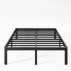 Nordicbed 12 Inch High Platform Queen Bed Frame No Box