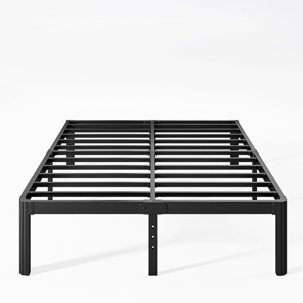 Nordicbed 12 Inch High Platform Queen Bed Frame No Box