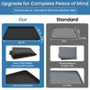 Large Washing Machine Mat 29" x 29" Silicone Under Washer