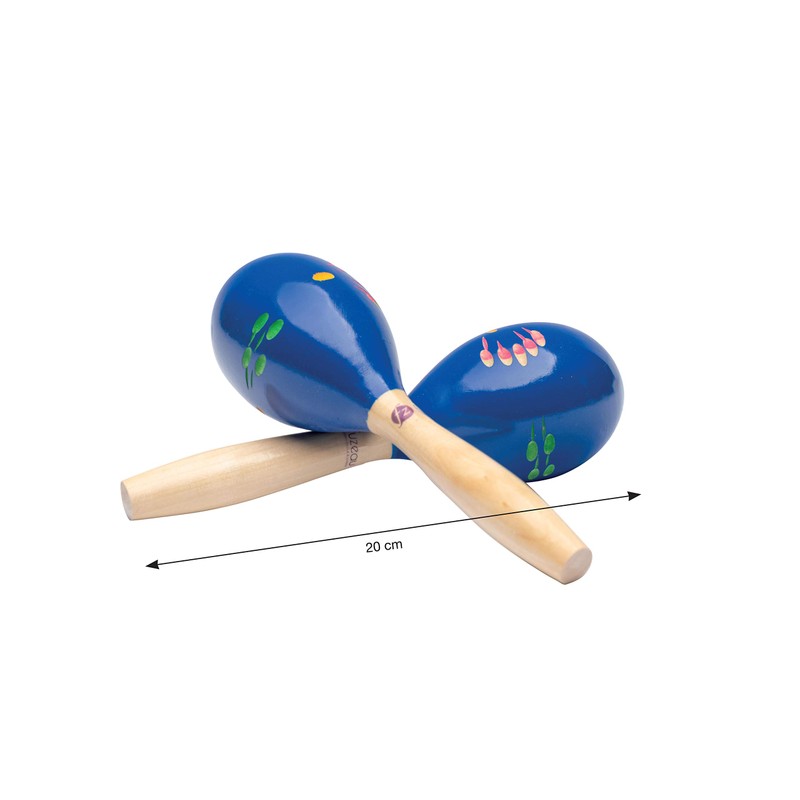 Fuzeau 1413 Maracas 20 cm, Violet