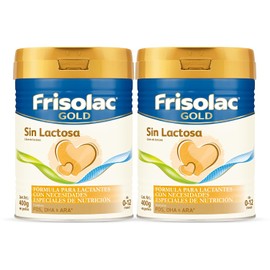 Frisolac Gold Sin Lactosa (0 A 12 Meses) Pack C/ 800 Gr
