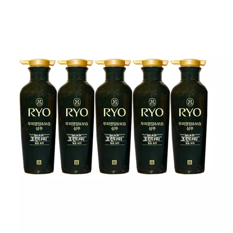 Rye 려 클래식 샴푸 두피영양 보습 400ml x5개 Rye Classic