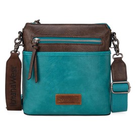 Montana West Crossbody Bag for Women Small Cross Body Bag Purses Lightweight Travel Side Purse Shoulder Purses with Guitar Strap MWC-2161TQ