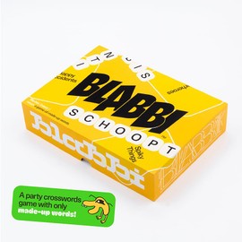 Blabbi, The Game of Made-Up Words. Viral Funny Party Word Board Game for Adults, Teens, and Kids 14+. Easy to Learn (Base Edition)