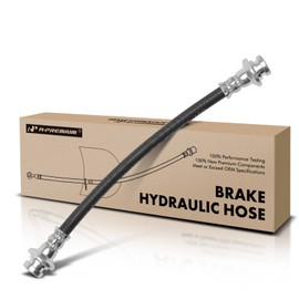 A-Premium Rear Driver or Passenger Brake Hydraulic Hose Compatible with Select Chevy Models - Spark 2013 2014 2015 - Replace# 95168538
