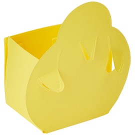 Springboard Easter Chick Boxes Craft Kit - Pre-Cut Easter Activities for Children to Make Chick Shaped Boxes, Learn About 2D and 3D Shapes, and Develop Fine Motor Skills - 30 Pack