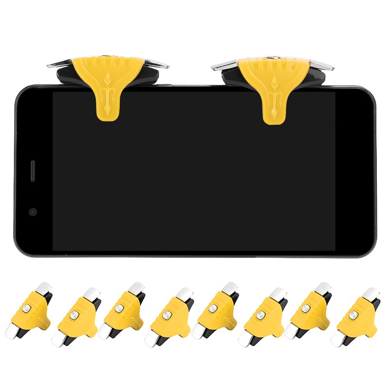 8 Pcs F1 Metal Games Buttons Mobile Shooting Trigger Controller