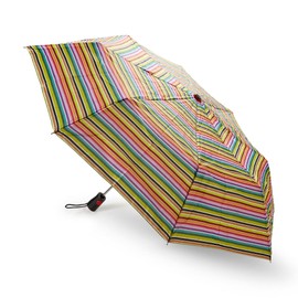 totes Basic auto open umbrella ~ 42" Coverage ~ Stripe Hue