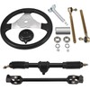 Trkimal 300mm Steering Wheel Tie Rod Rack Adjustable Shaft Tie