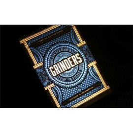 Grinders Playing Cards LPCC - Blue and Copper (Blue)