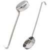 Bivethoi 3 oz 10.55" Stainless Steel Pizza Sauce Spoon