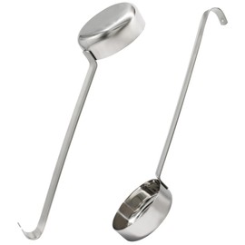 Bivethoi 3 oz 10.55" Stainless Steel Pizza Sauce Spoon