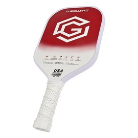 Glarollirace Carbon Fiber Pickleball Paddle - USAPA Approved - T700 Carbon | Power-Control (13.5mm) - Color: Blaze Red