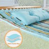CHULIM 12 FT Double Quilted Fabric Hammock with Spreader Bars