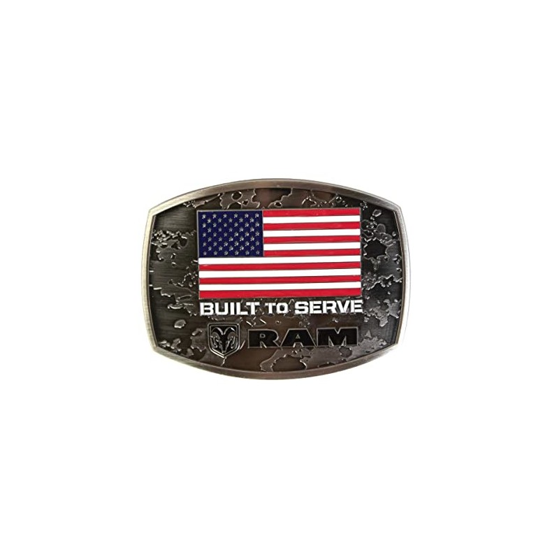 Ram Built to Serve Belt Buckle 03100