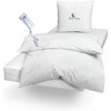 Waterproof Duvet Cover 155 x 220 cm, Duvet Protector Waterproof,