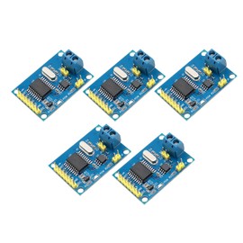 AYWHP 5pcs MCP2515 CAN Bus Module with TJA1050 - SPI Interface Module Compatible with Arduino, Raspberry Pi & IoT 5V DC, 1MB/s, 120 Ohm Impedance Adjustment for Industry 4.0, Smart Home, Robotics