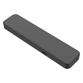 Pillow Speaker Bone Conduction Stereo Bluetooth Wireless Music Sleep Headphones Portable White Noise Machine for Side Sleepers Sleep Speaker Compatible with iOS/Android/Windows (Black+Gray)