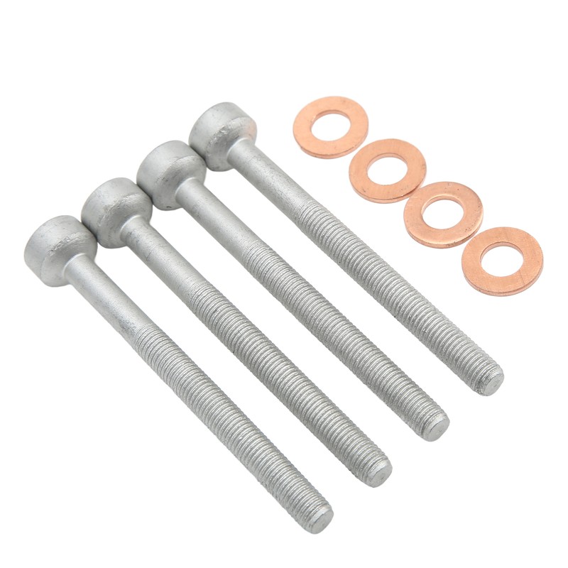 8pcs Fuel Injector Bolts Seal Washers Car Accessories Replacement for