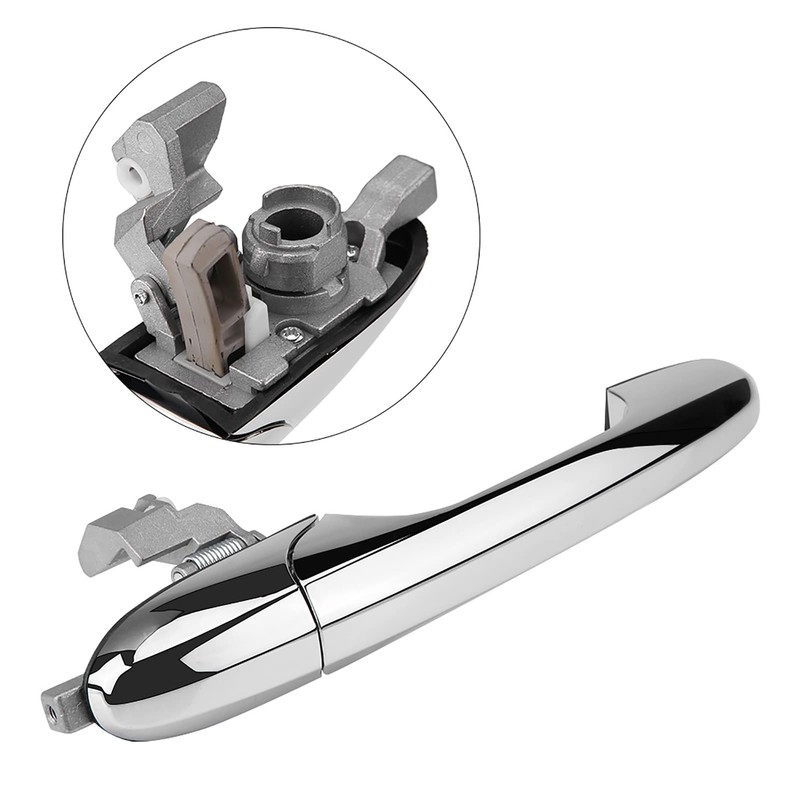 Left Hand Drive Outer Door Handle for Fiat 500 2012-2018(Right)