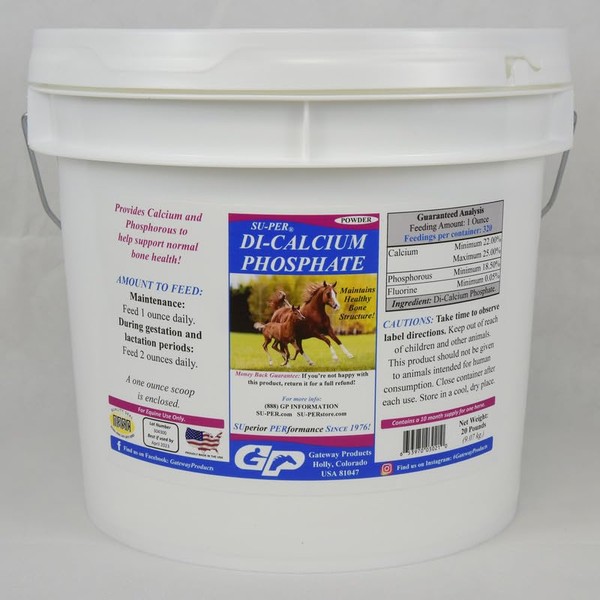 SU-PER Di-Calcium Phosphate Horse Minerals - Calcium & Phosphorus Support