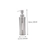 Beavorty Stainless Steel Soap Dispenser Visible Bathroom Bottle for Hand