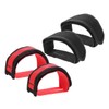 WOONEKY Exercise Bike Straps Bike Pedal Straps Comfort Fit Wide