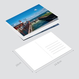 xtvinvm US City Madison Wisconsin Travel Postcards from Around the World Vintage Postcard Pack for Mailing Business Christmas Holiday Birthday Postcards with Mailing Side Set of 20