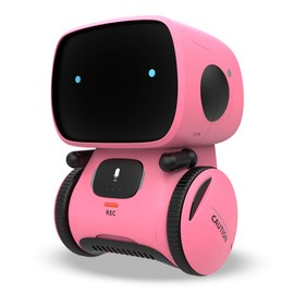 KaeKid Robot Toys for Kids,Educational Toys,Sing,Speak,Dance,Walk in Circle,Touch Sense,Voice Control, Learning Partners and Fun Playmates(Pink)