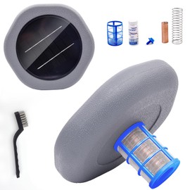 Solar Pool Ionizer - Floating Pool Cleaner for Swimming Pools Up to 45,000 Gallons, Large Solar Panel & Durable Copper Anode, Clear Water with Minimal Effort