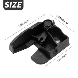 Newnessai 912-176 Hood Latch Release Handle Lever w/o Cable, Replacement for Chevy Avalanche 2007-2013 Replacement for GMC Sierra 1500 2007-2014, Replaces 20968782